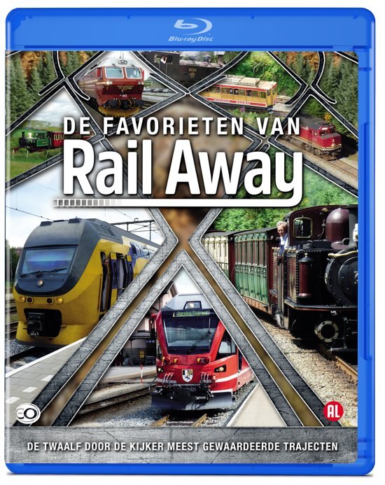 - De Favorieten van Rail Away - Blu-ray