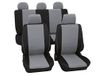 Borneo universele stoelbekleding 11-delige set grijs SAB 1 Vario