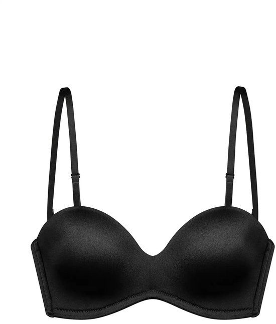 Dorina strapless BH - Bandeau bh - Sublime Sculpt - 90B - Zwart
