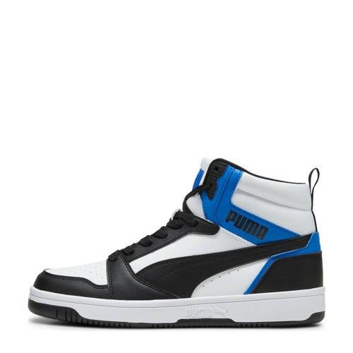 Puma Rebound V6 Sneakers - Zwart/Wit/Kobaltblauw