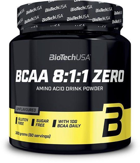 BiotechUSA BCAA 8:1:1 Zero Blue Raspberry 250g