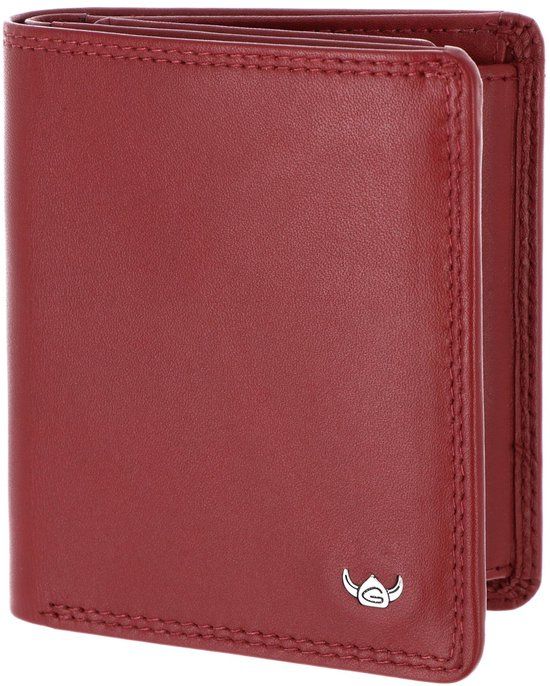 Golden Head Leren portemonnee Polo RFID Protect Kombischeintasche 1119 Rot donkerrood