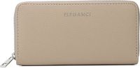 Eleganci® Dames Portemonnee Beige Kunstleer Ritsportemonnee