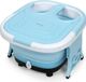 COAST™ Appareil de massage des pieds pliable avec télécommande, bain de pieds jacuzzi, 42 x 40 x 24 cm, bleu