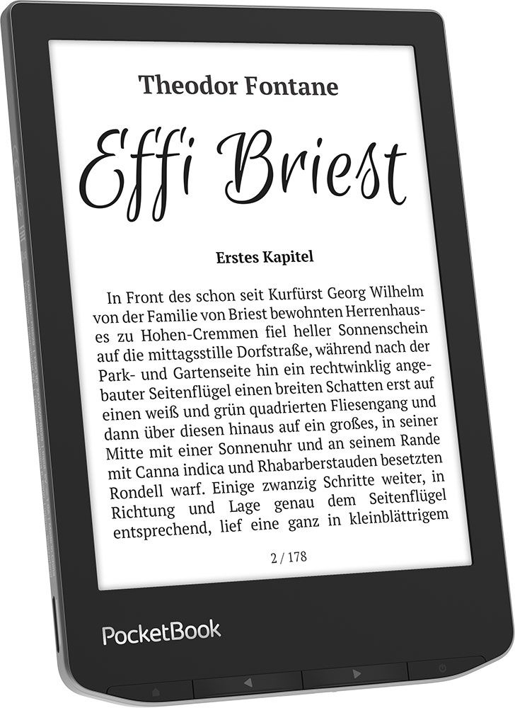 PocketBook Verse e-reader - 6" - 8GB - Zwart/Zilver