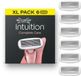 Wilkinson Sword Intuition Complete Care Lames de recharge pour femmes, Hydro-Boost-serum, 6 lames de recharge