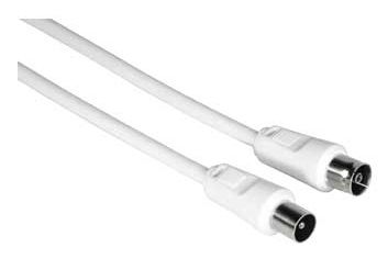 Hama 00011900 coax-kabel 1,5 m Wit