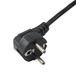Akyga Power Cord AK-NB-01A for notebooks IEC C5 250V/50Hz 1.5m Black CEE7/7 C5 Plug