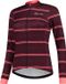 Rogelli Stripe Fietsjack Winter - Dames - Bordeaux, Koraal - Maat L