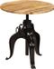 vidaXL Table de bar - 75x(76-110) cm - Bois de manguier massif
