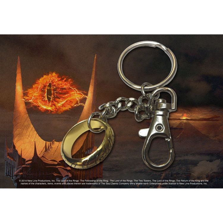 Noble Collection Lord of the Rings: The One Ring Keychain