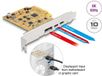 Delock PCI Express x4 Card to 1 x external USB Type-C™ 10 Gbps female + 1 x external USB Type-C™ 10 Gbps (DP Alt Mode) female
