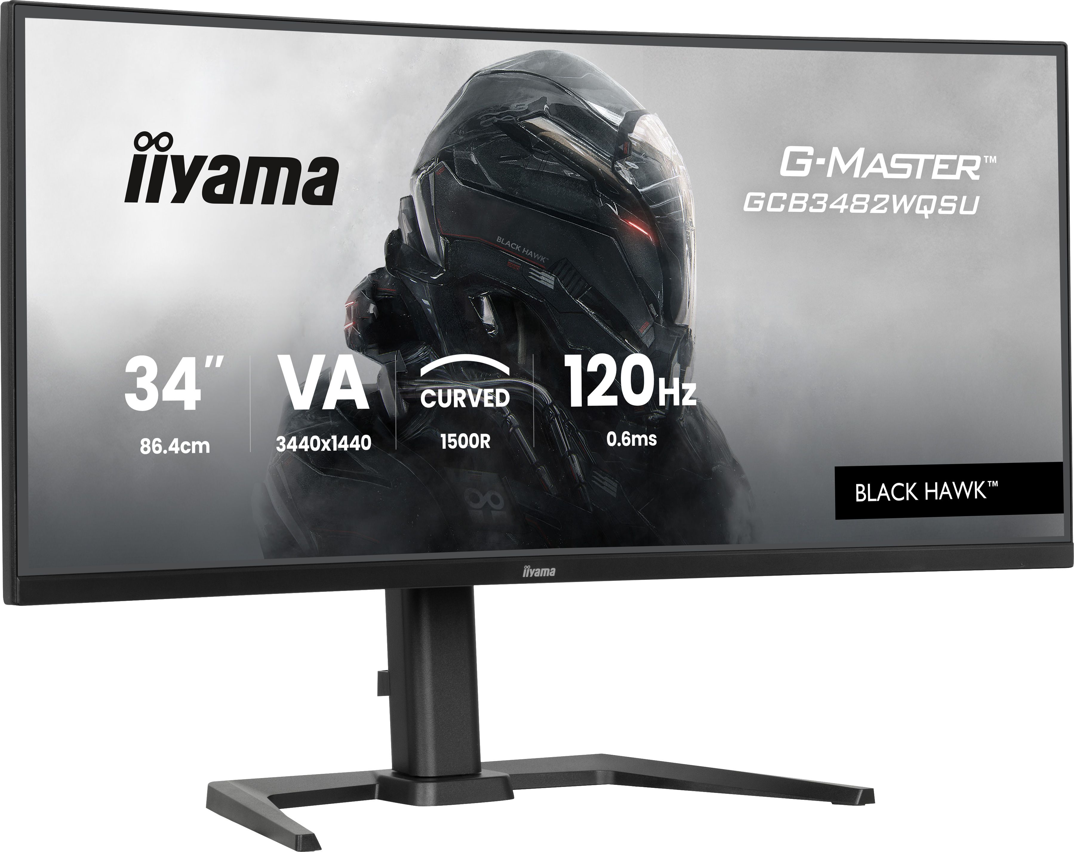 iiyama G-MASTER GCB3482WQSU-B1 34-inch curved gaming monitor