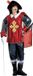 Musketeer Musketier Kostuum Rood L