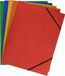 Grafoplás 98490199 verpakking met 5 mappen van karton, A4 met kleppen en elastiek, vijf kleuren, kartonnen graaf XS, verschillende kleuren