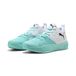 PUMA Court Pro 3 uniseks middelhoge basketbalschoenen, Zwart/Wit, Maat 37,5