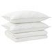 vidaXL Ensemble couette et taie d'oreiller 3 pièces 140x220 cm été 140 g/m² laine blanc