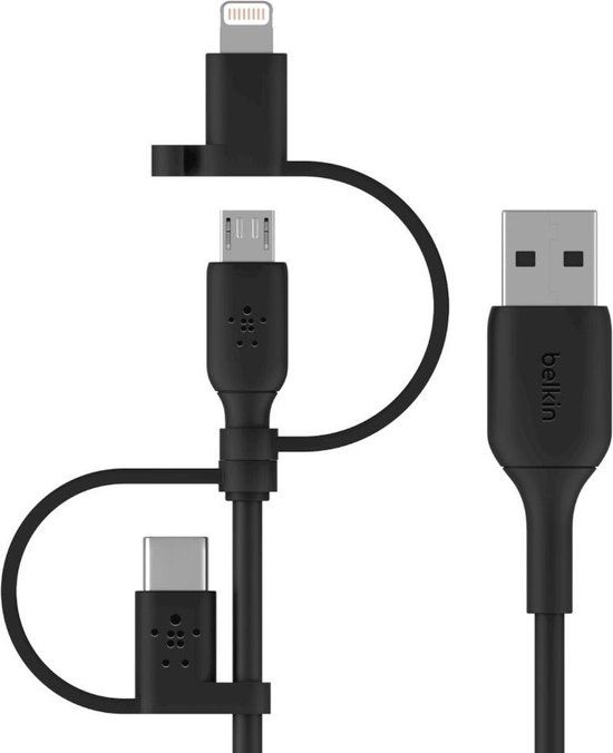 Belkin BOOST↑CHARGE™ Universele USB-kabel - 1 meter - Zwart