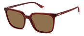 POLAROID PLD 4163/S lunettes de soleil, bordeaux, 55 pour femmes