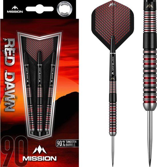 Mission Red Dawn M1 90% - 24 Gram - Zwart/Rood/Zilver