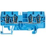 Wieland Electric 56.703.5155.6 Duo-doorgangsklem Bleu 1 pièce(s)