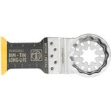 FEIN E-Cut Long-Life Bimetaal Met Lange Levensduur Voor Diepe Sneden, Ve. 5 St., Breedte 35 mm, Lengte 50 mm, Starlock Houder, Met Titanium Coating