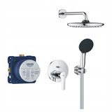 Grohe QuickFix Start - Set de douche encastrée - 25 cm - 2 jets - Chrome