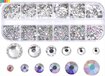 Nail Strass-Steentjes voor Bruids- & 3D Nail Art - Decoratie Diverse Kleuren - van Heble®