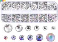 Nail Strass-Steentjes voor Bruids- & 3D Nail Art - Decoratie Diverse Kleuren - van Heble®