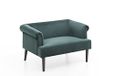 Atlantic Home Collection Charlie Loveseats, massief hout, (3) groen, 118/85/88 cm