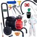 Rosfix Airless Verfspuit Strong Storm RSS05 - 3500W 22MPa 18L/min - Pompe en acier inoxydable 304, 8m