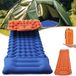 StarTech Opblaasbaar isolatiematje - Camping luchtmatras - Waterdicht - Met voetpomp - Tweekleurig design - Met kussen - Geschikt voor wandelen