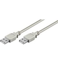 Goobay 93375 USB-kabel - 1,8 m - Grijs
