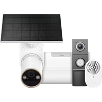 TP-Link Tapo Smart Home Security Kit: H500 HomeBase + C460 Solar Camera + D235 Doorbell