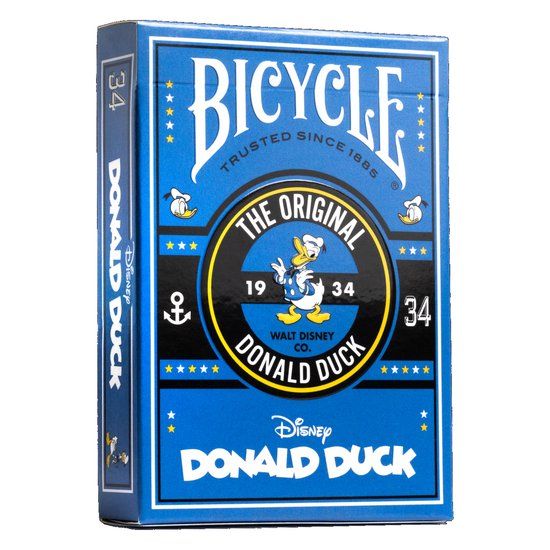 Bicycle Disney Donald Duck Speelkaarten - Poker - Officieel Gelicentieerd - Collectible