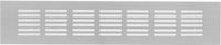 climaconnect Plintrooster Aluminium Zilver L=500mm x H=40mm - RA450S