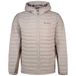 Columbia Powder Pass hybride jas met capuchon voor heren, donsjack met capuchon, Flint Grey/Iron, L