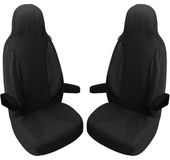 Bremer Sitzbezüge Premium Camper stoelhoezen voor Pössl WPL403 in Zwart (2 losse stoelen)