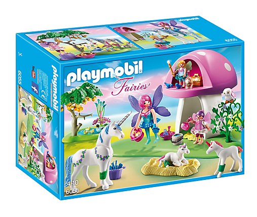 Playmobil Fee&#235;n en verzorgingspost voor eenhoorns