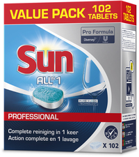 Sun Pro Formula Sun All-in-1 Vaatwastabletten 102 st.