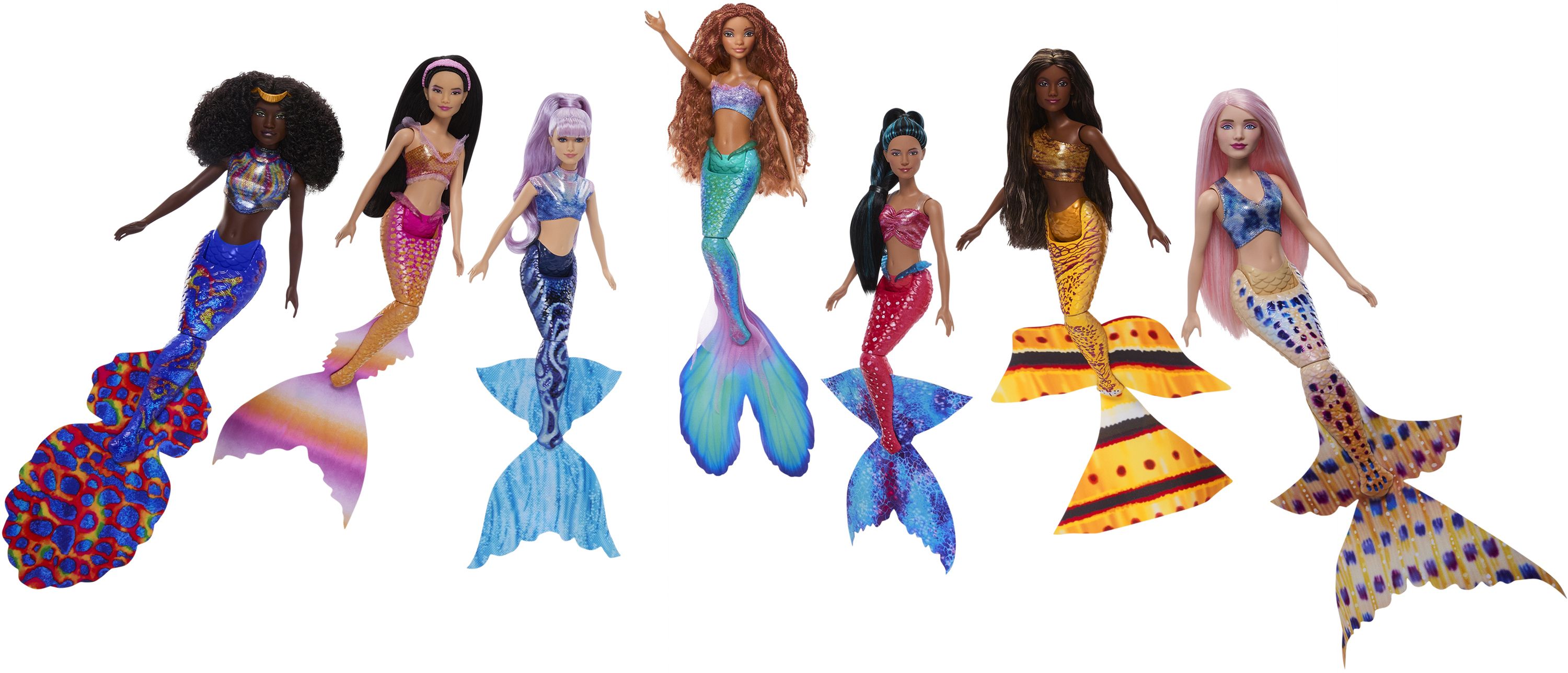 Mattel Disney The Little Mermaid Ultimate Ariel Sisters 7-Pack