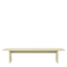 Ferm Living Rink Bench Banc Eggshell / 200 x 35 cm.