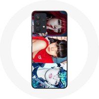 Blackpink Maniacase Hoesje voor Samsung Galaxy A32 5G Blackpink Lisa Teaser How you like That Lovesick Girls and Ice Cream