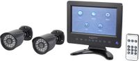 Sygonix SY-4600588 AHD-Bewakingscameraset 2-kanaals Met 2 camera's 1280 x 720 Pixel