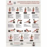 Eilison Full Body Trillingsplaat Workout Poster