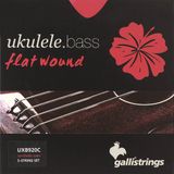 Galli Strings KA-BASS-5FW flatwound set de cordes pour ukulélé basse 5 cordes