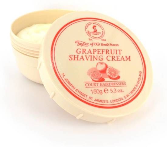 Taylor of Old Bond Street Grapefruit Scheercreme 150gr