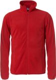 Clique Basic Micro Fleece Jacket 23914 Rood - Maat XL