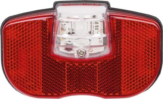 Smart Achterlicht Standlight Dynamo Led Rood/zwart