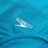 Speedo Womens Solid Vback Blauw Maat 38